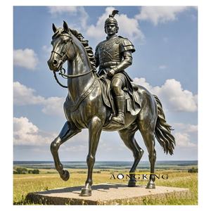 <span class=keywords><strong>Statue</strong></span> de samouraï japonais en bronze grandeur nature pour jardin extérieur, sculpture en laiton, homme debout - Product Image 5