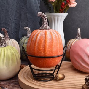 New KANGNING Brand Superior Quality Artificial Foam Pumpkin Decoration Rustic Old Style Fake Pumpkin Props Farmhouse Halloween - Product Image 6