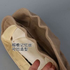 Nouvelle casquette en coton et lin pour femme, collection Printemps 2025 – Chapeau de soleil décontracté et respirant pour l'été, style gavroche - Product Image 4