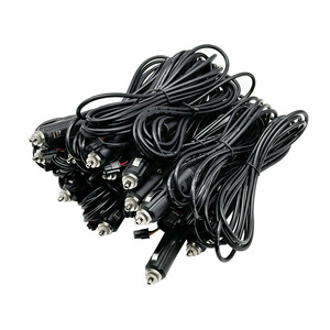 Adaptador para Encendedor de Cigarrillos 12V 24V, Cable de PVC Negro, Conector SIMM Automotriz, Montaje Estándar - Product Image 5