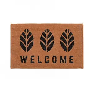 DADA Customized entrance rubber door mat water absorbent polypropylene blank sublimation anti slip door mat