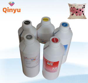Qinyu 1000ml CMYK Beyaz Su Bazlı Tekstil ve Tişört Dijital Baskısı için MSDS Sertifikalı - Product Image 2