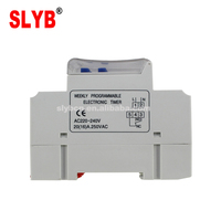LCD 24 heures automatique Types de 220V numérique automatique hebdomadaire temps interrupteur de contrôle AHC15A minuterie relais contrôleur avec batterie