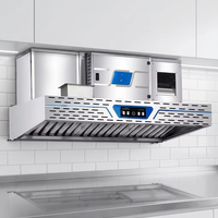 Système d'air commercial BRP, machine tout-en-un sans ventilation, précipitateur électrostatique ESP, filtre, échappement direct extérieur, débit d'air de 4200 m³/h