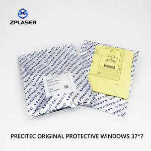 ZPLASER Original D37 * 7mm D30 * 2mm D50 * 2mm Lente de Proteção Fused Silica 1064nm Laser Consumíveis para Precitec - Product Image 2