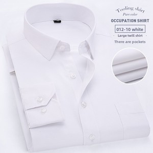 <span class=keywords><strong>Camisa</strong></span> <span class=keywords><strong>de</strong></span> Trabajo <span class=keywords><strong>de</strong></span> Manga Larga para Hombre, Camisas Formales <span class=keywords><strong>de</strong></span> Negocios Transpirables y <span class=keywords><strong>Sin</strong></span> Arrugas - Product Image 6