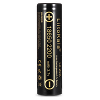 Batterie Li-ion 18650 longue durée 3.7v 2200mah LII-22A Litokala Batterie lithium-ion rechargeable pour lampe de poche