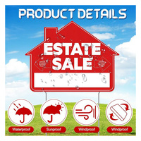 Agente immobiliare personalizzato segno di vendita Open House nome agente immobiliare Logo personalizzato foto segni di Marketing agente immobiliare