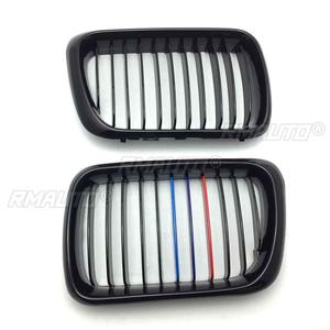 1 Paire de Grilles de Pare-chocs Avant Noires Brillantes Style M pour BMW E36 M3 Série 3 1997-1999 Kit de Carrosserie - Product Image 3