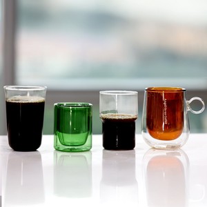 Taza de vidrio de doble pared, taza de <span class=keywords><strong>caf</strong></span>é de borosilicato resistente al calor, taza de té, cristalería aislada soplada a mano para oficina en casa, <span class=keywords><strong>Caf</strong></span>é - Product Image 2