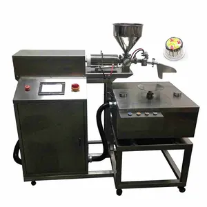 High Efficiency Cake Frosting Cake Decorating Cake Coating Icing Machine Chocolate Making Machine