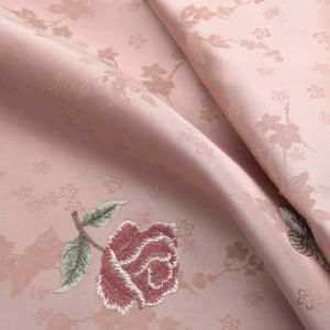 Новая премиальная китайская жаккардовая ткань с вышивкой, тканый полиэстер, техника плетения, для свадебных платьев, сумок для мальчиков и девочек, с ПВХ-покрытием, 2026 год - Product Image 2