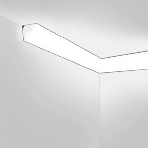 H54 alta calidad Rectangular LED empotrado perfil techo yeso canal de aluminio aleación de aluminio para yeso LED rectángulo - Product Image 4