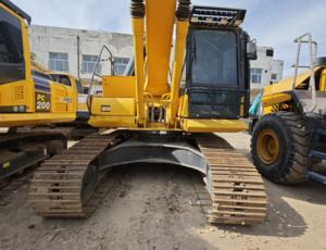 Excavadora de cadenas usada Komatsu PC200-8 de 20 toneladas, modelo 2020, cucharón de 0.8m, origen Japón, con bomba y caja de cambios - Product Image 5