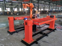 Robot de soudage PLC, haute qualité MIG MAG, bras de manipulateur de soudage, avec positionnement de tête et de queue
