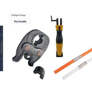 Tête de sertissage hydraulique électrique GLAM HHYD-1532-12mm, mâchoire universelle pour tuyaux en acier, <span class=keywords><strong>cuivre</strong></span>/acier inoxydable/PEX, outils de <span class=keywords><strong>plomberie</strong></span> CVC - Product Image 4