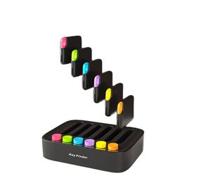 2022 Model baru hadiah BAGUS Remote Item cerdas pencari lokasi kunci nirkabel 6 penerima - Product Image 1