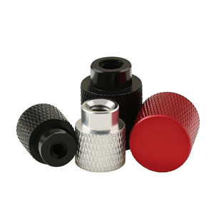 Vis à molette en aluminium anodisé coloré M3-M10 à trou aveugle étagé pour trépieds d'appareil photo et supports de rail, finition miroir, offre d'échantillon - Product Image 1