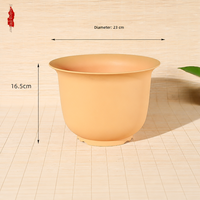 Pots de fleurs en résine pour orchidées et succulentes, style contemporain, style chinois, contrôle des racines, écologiques, pour salon et bureau