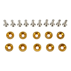 สกรูยึดอะลูมิเนียมสีน้ำเงิน Zuqing M6 สำหรับจักรยานไฟฟ้า แผ่นกันลื่น บังโคลน และขายึดป้ายทะเบียน - Product Image 4