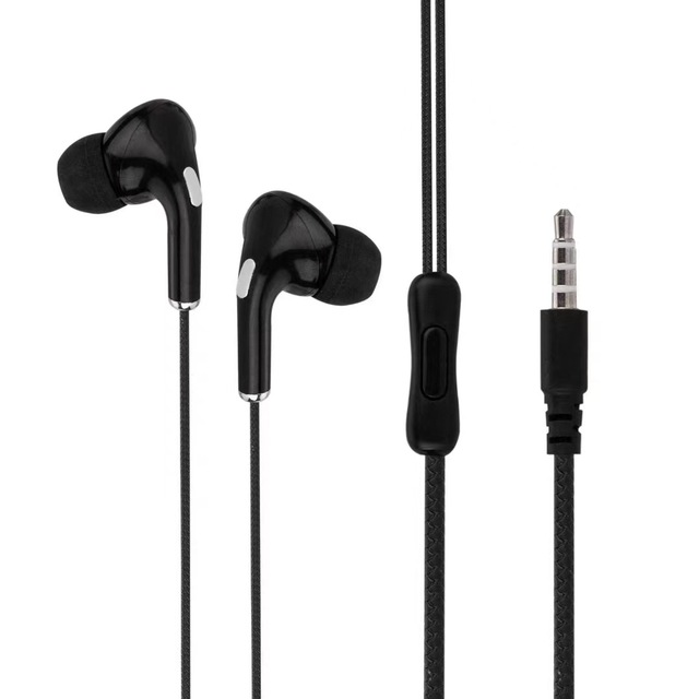 Chinese Factory In-Ear HIFI Earphones with 3.5mm Wired Interface for Music Listening