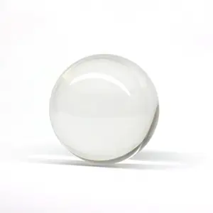 Bola acrílica de fundição transparente, esfera de plástico acrílica grande, personalizada, tamanho personalizado de fábrica, 5 polegadas de diâmetro cn; gua