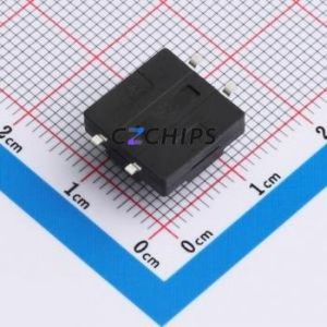 TD-1812SR-6.5H-250 Tactile Switch SMD,12x12mm Switch Vertical Mount 12mm 12mm 6.5mm - Product Image 2