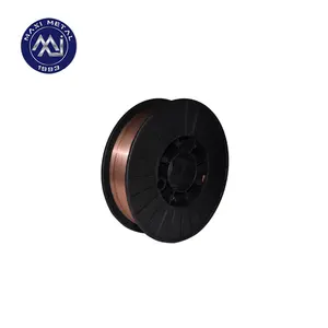 0.8 mm~1.6 mm Sino Erli MG70S-6 mig Co2 copper carbon steel welding wire ER70S-6 ER50-6