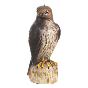 Exquisite Yard Statues <strong>Outdoor</strong> Yard <strong>Eagle</strong> Owl Bird Repellent Plastic Animal <strong>Eagle</strong> Hawk Garden <strong>Decoration</strong>
