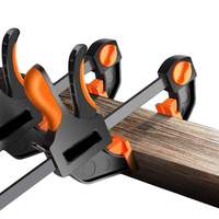 Pince à serrage rapide F, pince à barre, outil manuel pour le travail du bois, pince à déclenchement à fixation bidirectionnelle pour la menuiserie et le bricolage
