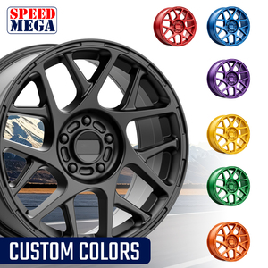 High Strength <b>Polished</b> Forged Alloy 10 Holes Truck Rims for Heavy Load Commercial Vehicles Aluminum Alloy - Product Image 2