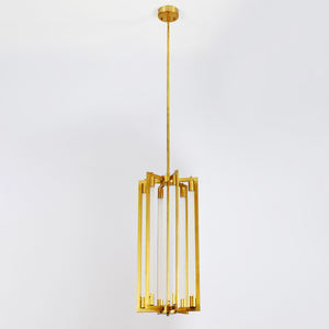 Plafonnier suspendu Post-moderne en laiton et verre, luminaire décoratif d'intérieur, luminaire décoratif de plafond, idéal pour un salon - Product Image 2