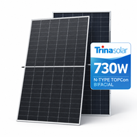 Prix de gros et stock disponible - Panneaux solaires Trina Solar 720W 740W 730W pour usage commercial