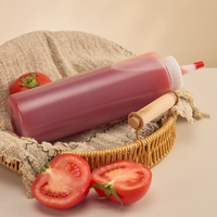 Bouteille souple en plastique vide de qualité alimentaire 250ML 360ML 500ML avec bouchon à clapet pour Ketchup, Mayonnaise, Sauce Chili, Sauce Tomate, Sauce Salade, Sauce Piquante, Confiture