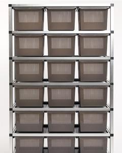 Système de support pour reptiles baignoires d'élevage <span class=keywords><strong>cage</strong></span> d'élevage de reptiles en maille pour supports de python à billes support d'élevage de serpents en métal - Product Image 6