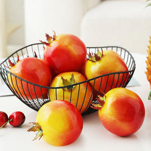 Faux fruits pour la décoration accessoires réalistes réaliste décoratif grenade décoration de la <span class=keywords><strong>maison</strong></span> fruits artificiels pour l'affichage - Product Image 2
