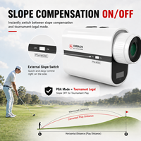 Prix d'usine, nouveau design, télémètre de golf 600 m, télémètre de golf professionnel pour l'extérieur, écran couleur