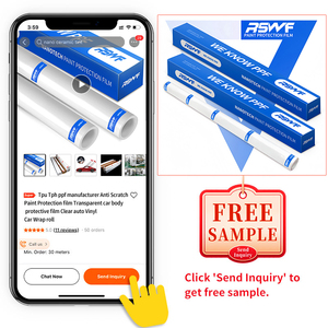 ฟิล์มกันรอยรถยนต์ TPU <span class=keywords><strong>PPF</strong></span> เคลือบนาโน คุณภาพมาตรฐานอเมริกา รับประกัน 10 ปี ฟิล์มป้องกันสีรถยนต์แบบซ่อมแซมตัวเอง TPH <span class=keywords><strong>PPF</strong></span> ฟิล์มหุ้มรถยนต์แบบม้วน - Product Image 2