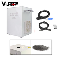 VSHOW CSF750 750W Fireworks Sparkler Cold Spark Fountain Machine pour le mariage en intérieur 2PCS avec Flightcase et 10 Bags Ti powder