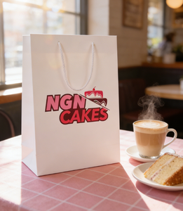 Custom Color Customized Logo Design Luxury Gift Shopping Bag for Clothing White Cardboard Paper Packaging Ribbon Handle - Product Image 5