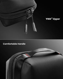 <b>Waterproof</b> Shockproof Dustproof Polyester Electronic Organizer Pouch Travel Case Multiple Compartments for <b>Cables</b> - Product Image 6