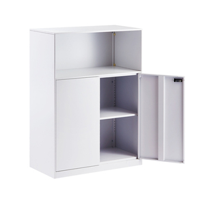 Estanterías minimalistas de jardín, vitrina de Metal con leche y té, <span class=keywords><strong>armario</strong></span> de relleno de almacenamiento de placa hecho a medida - Product Image 2