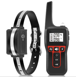 Luxuriöses Umweltfreundliches Modernes Wasserdichtes IPX7 Kleinhunde-Trainingshalsband mit Vibration, Schock und Fernbedienung, Kunststoffzubehör Made in China - Product Image 1