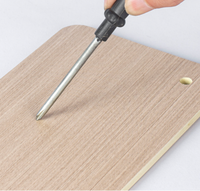Panneau MDF en mélamine de qualité 6 mm 11 mm pour la fabrication de cuisines