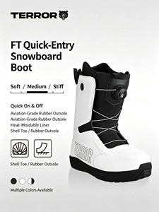 Botas <span class=keywords><strong>de</strong></span> Snowboard para Hombre, <span class=keywords><strong>de</strong></span> Calzado Rápido, Profesionales, Suaves, Cálidas, Antideslizantes, Impermeables, Resistentes al Frío y al Viento - Product Image 1