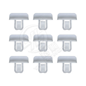 Chrysler D560 Nylon <b>Clip</b> For Grille Fender <b>Bumper</b> Replacement Auto Fastener White Black Plastic Part - Product Image 1