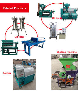 Otomatik susam soya kolza fıstık hindistan cevizi ve ceviz yağı baskı baskı hattı fabrika verilen yemeklik yağ basın - Product Image 6