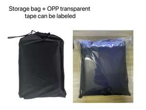 Accessoires de vélo Protection UV extérieure Anti-poussière Housse de vélo Facile à transporter Housse de vélo imperméable avec trou pour cadenas - Product Image 6