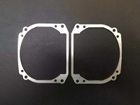 Soporte de soporte de módulo adaptador de marco de faros de coche TAOCHIS para lente de proyector Bosch a Hella 3 5 G3 G5 Q5