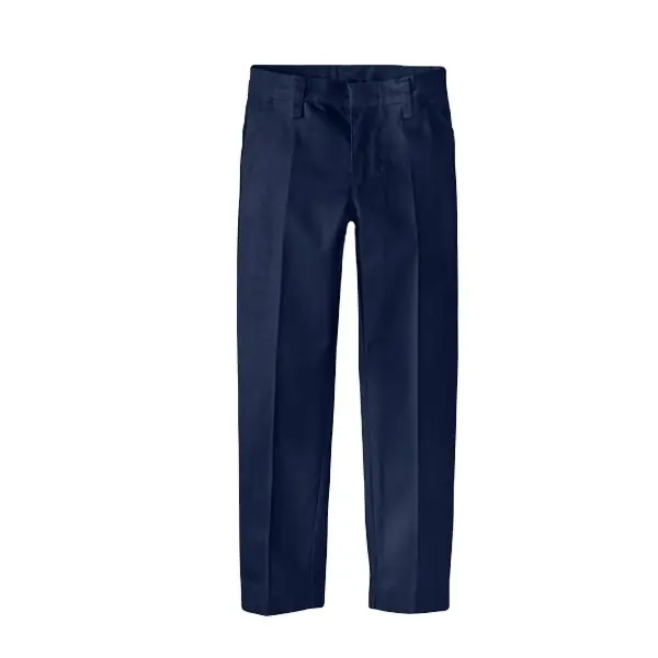 Pantalones de sarga de uniforme escolar azul marino para Niños para estudiantes